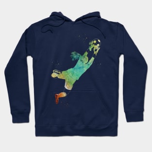 Soccer Player Girl Goalie Hoodie